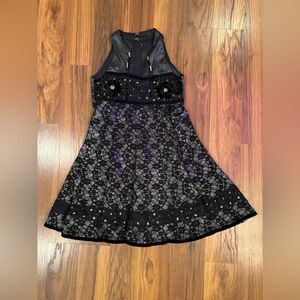 Lace black dress size 8-10
